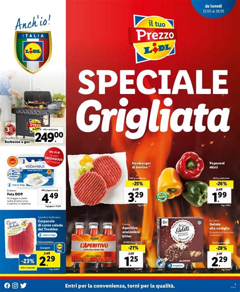 Volantino Lidl Speciale Grigliata Fino Al Dal