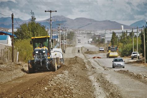 El Calafate Vamos A Realizar M S De M De Asfalto En La Av