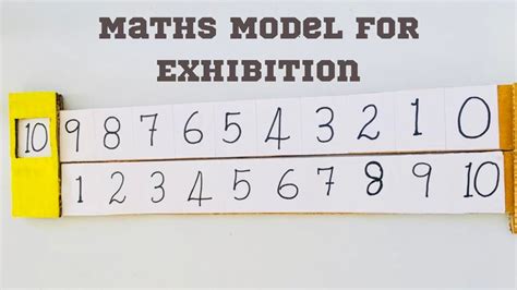 Easy Maths Model For Addition From Cardboard Maths Model For Exhibition Maths Project