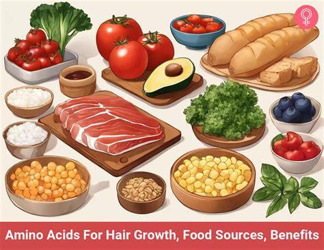 9 Amino Acids For Hair Growth Food Sources Benefits