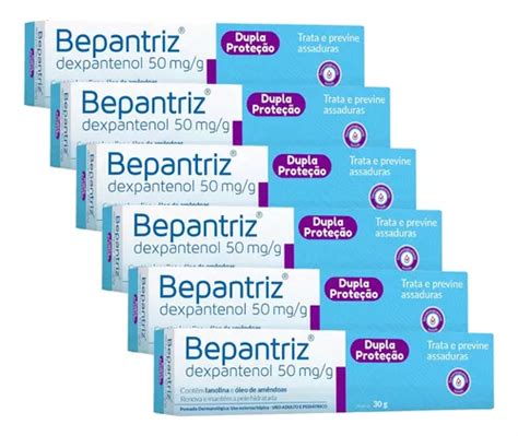 Kit Unidades Bepantriz Pomada Dermatol Gica G