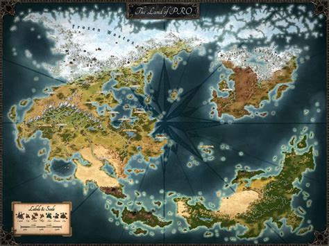 A World of Intricate Maps: Spook’s Fantasy Map Art | Fantasy world map ...