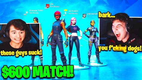 Clix Most Toxic Wager Ever Bugha Embarrases Pros In V Fortnite