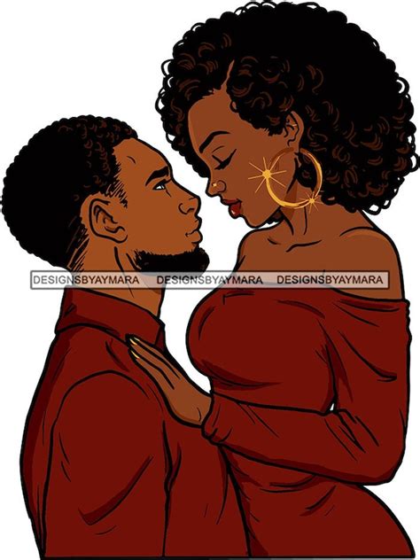 Afro Black Couple Relationship Goals Soulmates Lovely Team Etsy