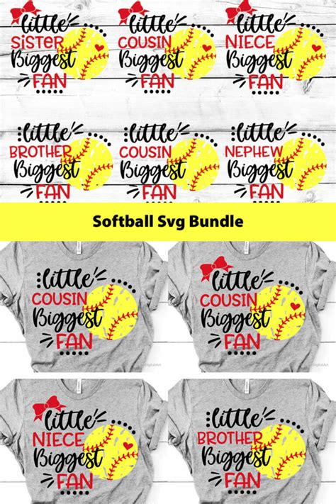 Softball Svg Bundle Girl Softball Shirt Svg Masterbundles