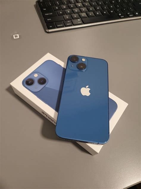 Apple Iphone 13 Mini Pacific Blue Factory Unlocked Original From At Apple Store 1year