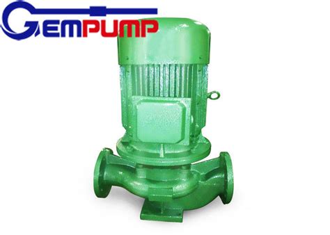 IRG Type Vertical Inline Hot Water Booster Pump For Chemical Textile