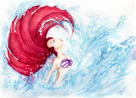 Ariel Becomes Human - Little Mermaid by Susaleena on DeviantArt