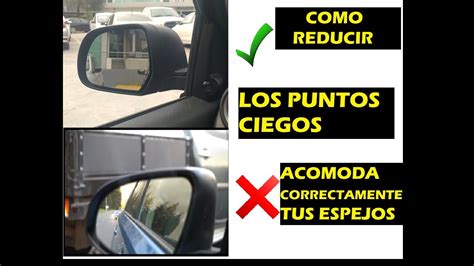 As Se Acomodan Los Espejos Laterales Del Auto Disminuye Los Puntos