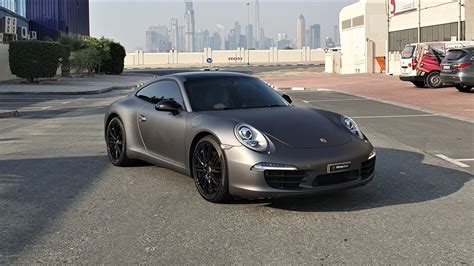 Porsche 911 Grey Matt Wrap Wrapstyle