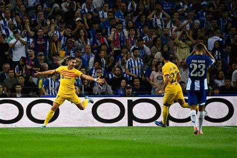 Barcelona segura vantagem e vence o F C Porto no Dragão