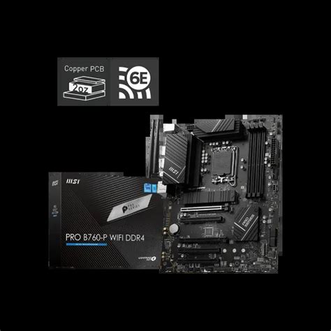 Buy Msi Pro B760m E Ddr4 Motherboard Online