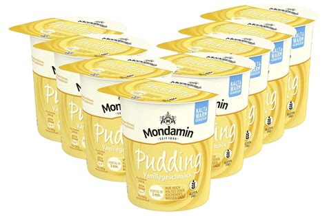 Mondamin Snack Becher Pudding Vanillegeschmack Glutenfreier Und