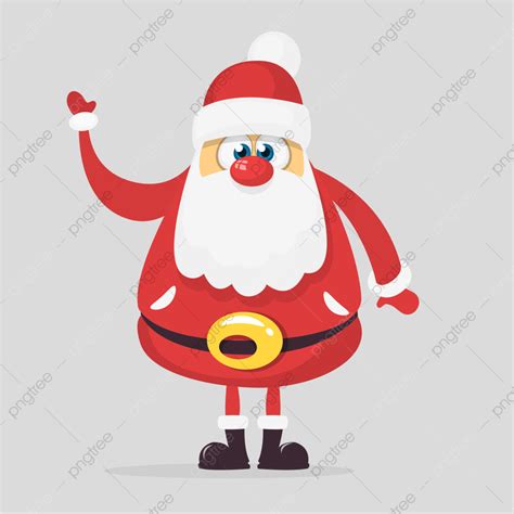 Funny Santa Claus Vector Hd Png Images Funny Cartoon Santa Claus