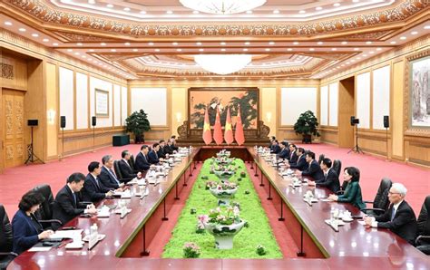 Xi Meets Vietnamese PM Xinhua