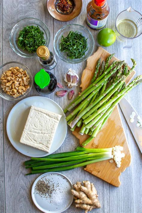 Tofu And Asparagus Stir Fry Katesbestrecipes