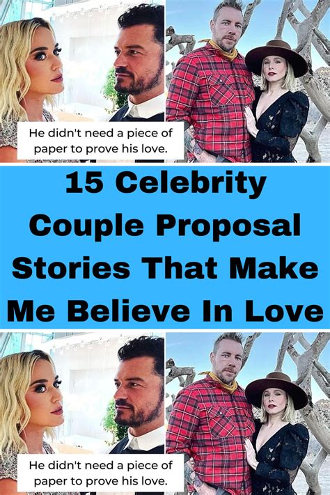 15 Celebrity Couple Proposal Stories That Make Me Believe In Love Artofit