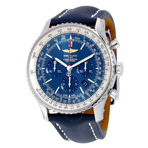 Breitling Navitimer 01 Blue Dial Chronograph Automatic Men S Watch Ab012721 C889blld Navitimer