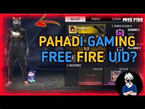 Pahadi Gaming Id Number Tg Pahadi Uid Number Pahadi Gamer Free