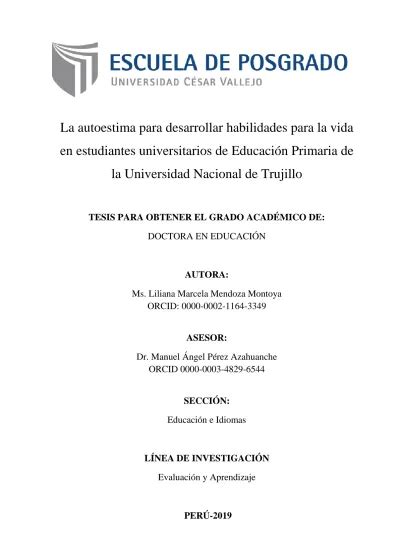 Conclusiones La Universidad Nacional De Trujillo