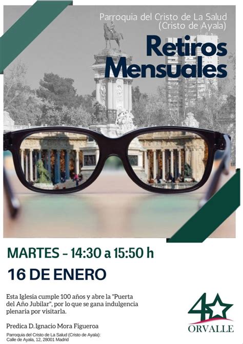 Retiros Mensuales En Madrid Colegio Orvalle