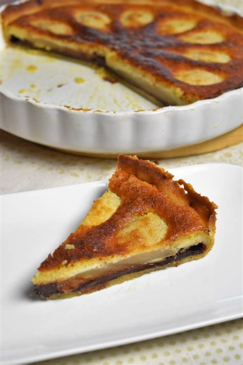 Tarte Poire Chocolat La Recette Facile Et Gourmande