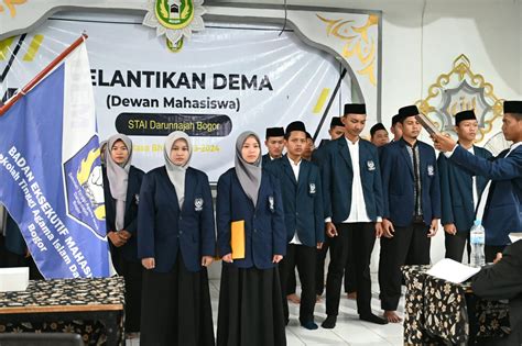 Pelantikan Dan Serah Terima Jabatan Dewan Eksekutif Mahasiswa STAI