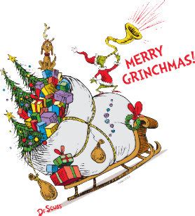 Grinch Sleigh SVG