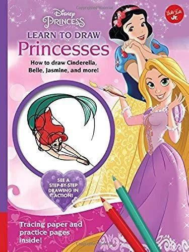 Disney Princess Learn To Draw Princesses How To Draw Cinderella