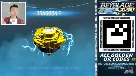 All Golden Beyblade Qr Codes ~ Beyblade Burst God Qr Codes Bodemawasuma