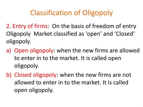 Oligopoly | PPTX