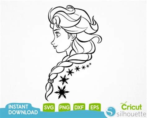 Elsa Frozen Svg Frozen Svg Disney World Disneyland Frozen Etsy España