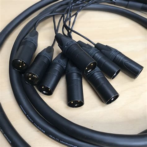 Mogami 3m DB25 Dsub To 8x Male XLR Multicore Cable Reverb Australia