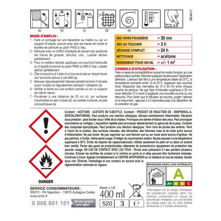 Peinture aérosol spécial électroménager Mamawax fr