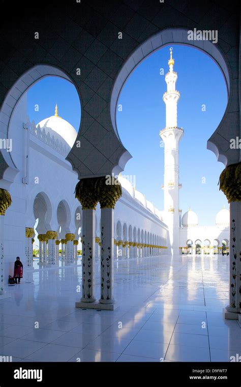 Sheikh Zayed Bin Sultan Al Nahyan Mosque Abu Dhabi United Arab