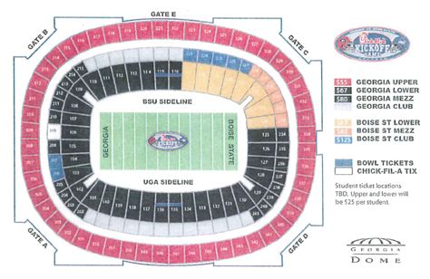 Uga Stadium Seating Chart