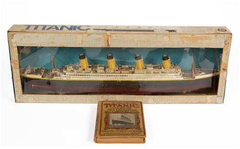 Sold Price ANTIQUE VINTAGE R M S TITANIC MODEL AND VOLUME LOT OF