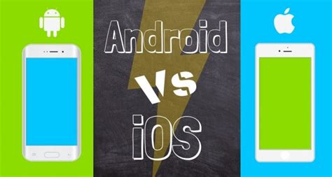 Android Vs Apple Ios Amigo Gr