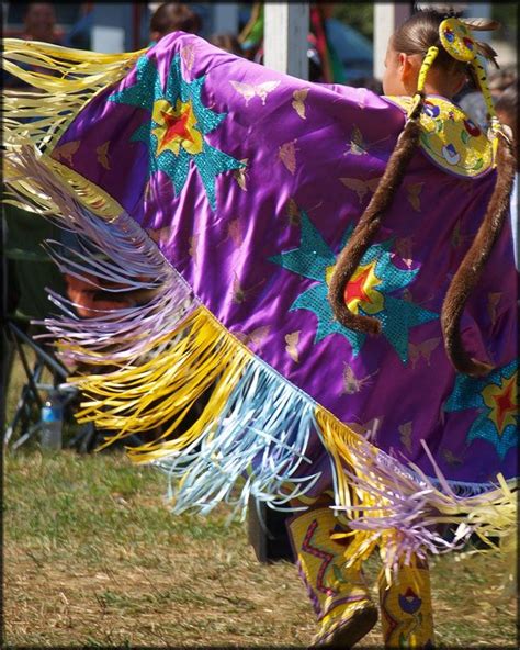 The Graceful And Light Footed Steps Of The Womens Fancy Shawl Dancer