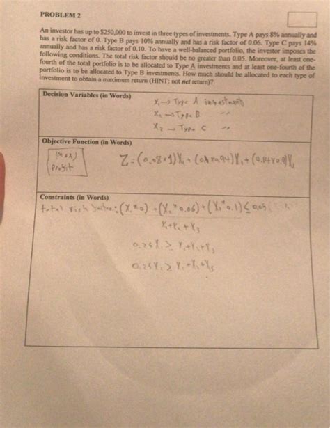 Investments Compared Answer Video