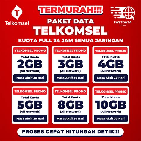 Jual Paket Data Telkomsel Flash Semua Zona Full 24 Jam Super Murah