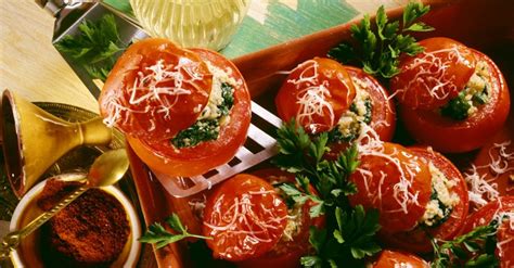 Stuffed Baked Tomatoes Recipe Eat Smarter Usa