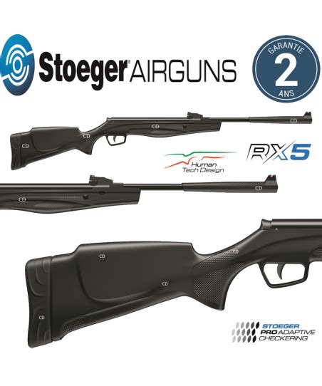 Pack Carabine Stoeger Airguns Rx Synthetique Vert Joules