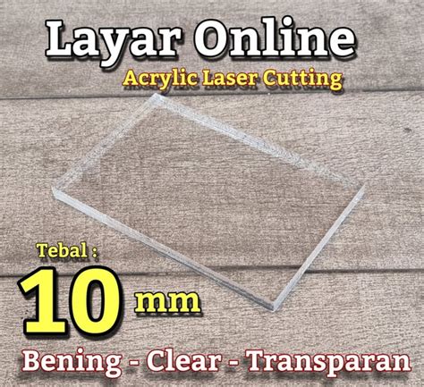 Jual Produk Acrylic Mm Laser Cutting Custom Termurah Dan Terlengkap