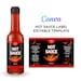 Printable Hot Sauce Label Hot Sauce Bottle Design Hot Sauce Oz Bottle Hot Sauce Wrap Labels