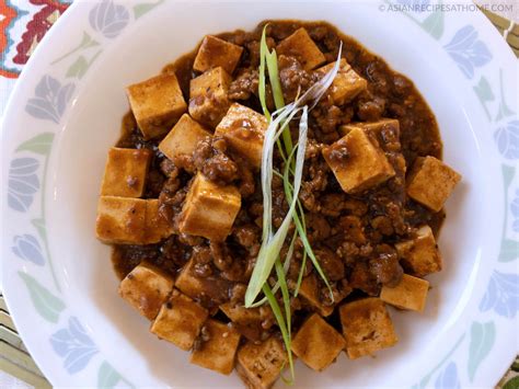 Korean-Style Tofu with Spicy Meat Sauce (Mapo Tofu) - Asian Recipes At Home