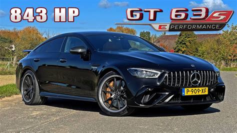 843HP Mercedes AMG GT 63 SE 310KMH 193MPH REVIEW On AUTOBAHN NO