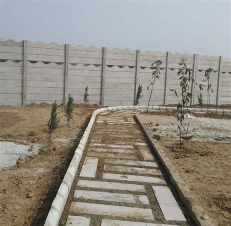 Prefab Rcc Folding Concrete Compound Wall For Construction Thickness