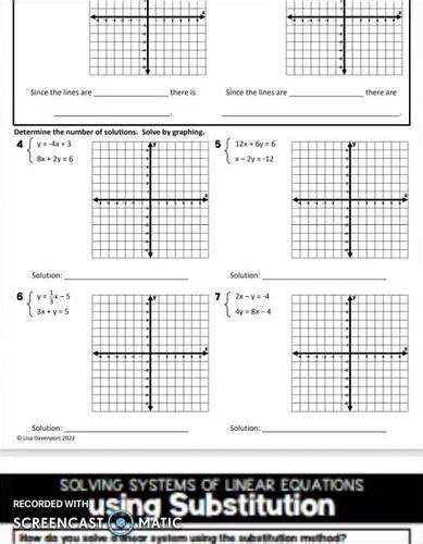 Systems Of Linear Equations And Inequalities Unit Algebra Binder