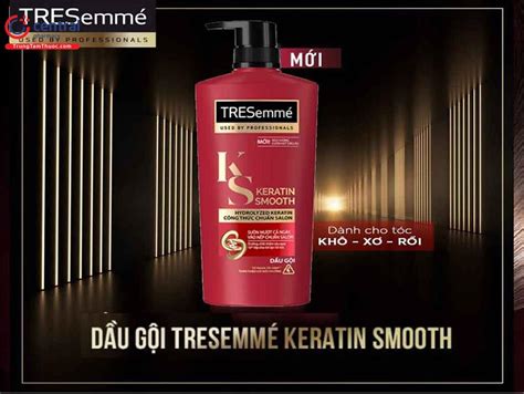 [CHÍNH HÃNG] Dầu gội TRESemmé Keratin Smooth (Màu đỏ) 